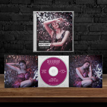 Musique CD Album couverture livret fête d'annivers