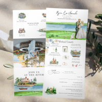 Rustic River Alexandria Bay Mariage