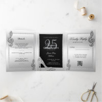 Stiletto, Photo, QR Code 25e anniversaire surprise