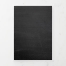 Invitation Trois Volets Vélo Tandem Sur Chalkboard Mariage Suite