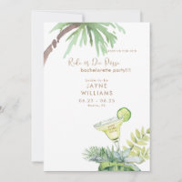 Tropical Margarita Ride ou Die Bachelorette Party