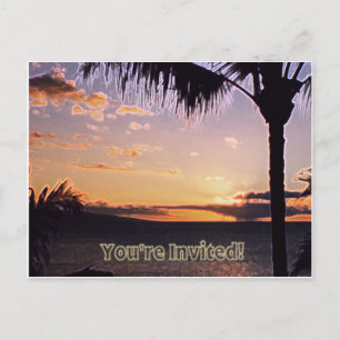 Invitation tropicale