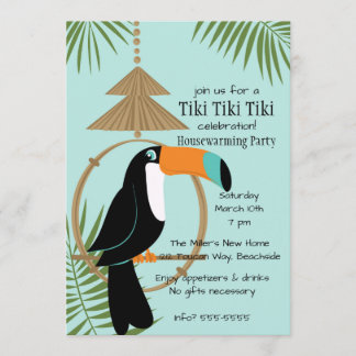 Invitation tropicale du Toucan