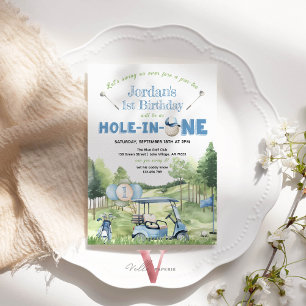 Invitation TROU DANS UN Âge N'IMPORTE QUEL ÂGE Golf Maître In