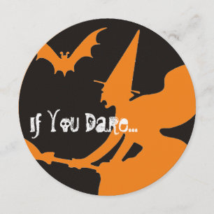 Invitation Trucs et traitements 5,25 x 5,25 Cercle d'invitati