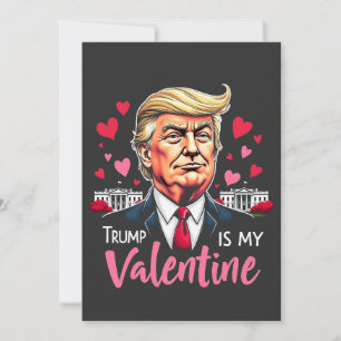 Invitation Trump est le président de la Saint Valentin
