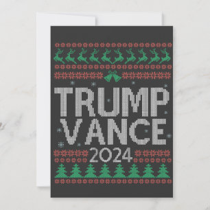 Invitation Trump Vance Reprenez l'Amérique Élection Vote USA 