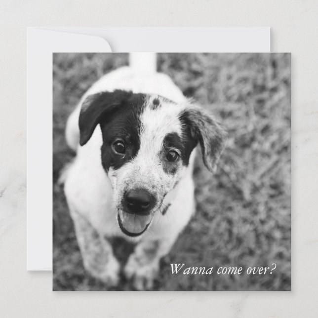 Invitation Tu veux venir ? (Devant)