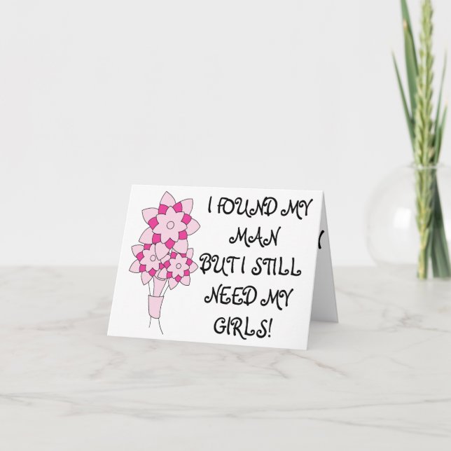 Invitation Tu veux You Be My Bridesmaid ? bouquet (Devant)