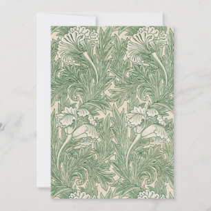 Invitation Tulip Motif (1875) Par William Morris