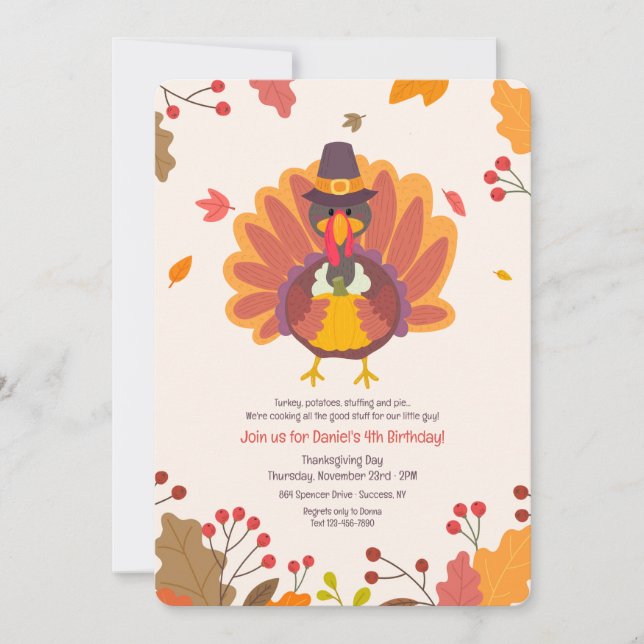 Invitation Turquie (Devant)