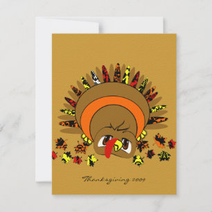 Invitation Turquie mignonne