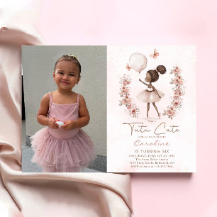 Invitation Tutu Cute Ballet Ballerina Ballet Anniversaire Pho