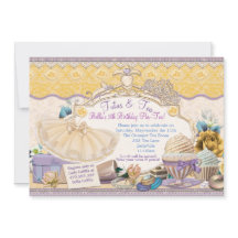 Tutus et Tea Party filles se dégustent