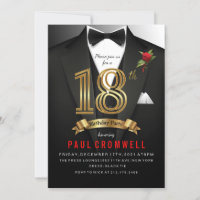 Tuxedo 18 ans Tenue de soirée