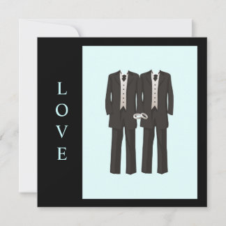 Invitation Tuxedos LOVE