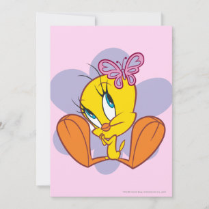 Invitation TWEETY™ et Papillon