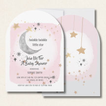 Twinkle Little Star Rose Aquarelle Arch