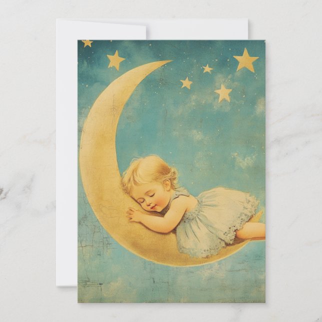 Invitation Twinkle Sprinkle | Rêves de nuit (Devant)