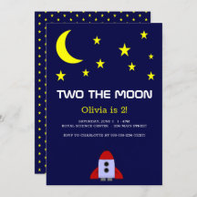 Two The Moon Rocket Ship 2e anniversaire
