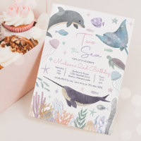 Two The Sea Dolphin Narwhal Sea Life 2e anniversai