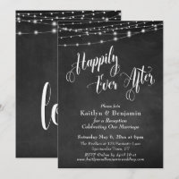 Typographie Happy End Tableau Noir Lumières