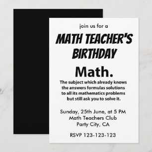 Invitation Typographie mathématique Enseignants mathématiques