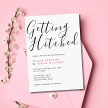 Typographie Moderne de Mariage