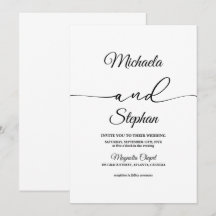 Typographie moderne | Mariage Bold Bellisia