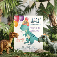 Tyrannosaurus Dinosaur Anniversaire de enfant de l