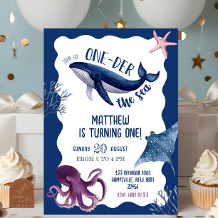 Invitation Un Anniversaire Merveilleux Sur La Mer Premier Ann