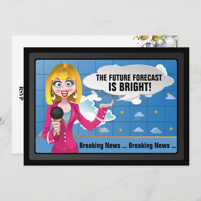 INVITATION UN AVENIR RADIEUX ! (Devant / Derrière)