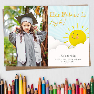 Invitation Un avenir radieux Sunshine Graduation Photo
