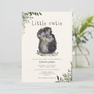 Invitation Un baby shower Un Peu Cutie
