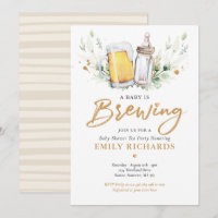 Un Bébé Brasse Du Baby shower De Lit De Bière De V