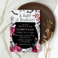 Un bébé brasse un Baby shower de fleurs d'Hallowee