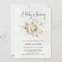 Un bébé brasse un baby shower de thé de l'après-mi