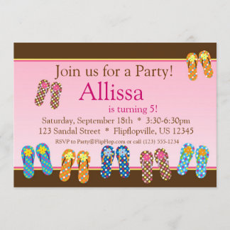 Invitation Un bon nombre d'invitation d'anniversaire de