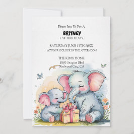 Invitation Un Cadeau d'Amour