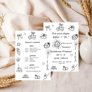 Invitation Un Chapitre avant la chapelle Livre Bachelorette