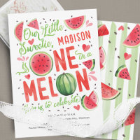 Un dans un Melon, mignon été Adorable 1er annivers