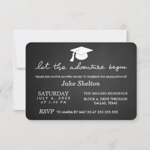 Invitation Un Diplôme En Maison Ouverte Laisser L'Aventure Co