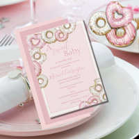 Un doux Baby shower d'aquarelle pour bébé rose bei