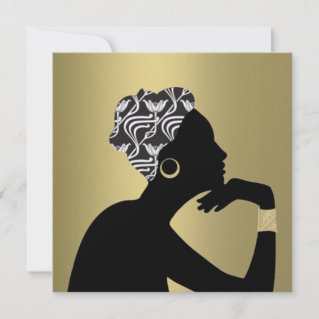 Invitation Un événement élégant royal - SRF (Devant)