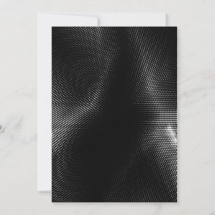 Invitation Un fou noir Motif Mariage