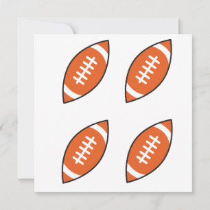 Invitation Un motif lance le pilon de l'illustration de footb