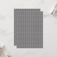 un motif paisley noir et blanc