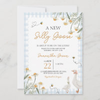 Un nouveau Baby shower d'oie stupide