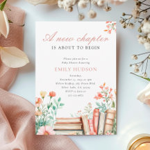 Un nouveau Baby shower floral