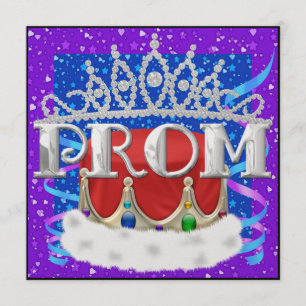 Invitation Un parti Royal PROM - SRF